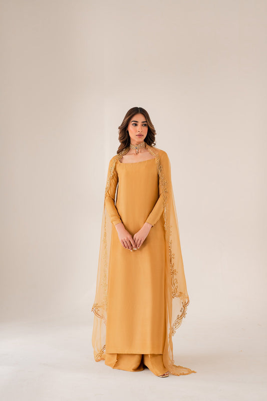 Summer wear handmade stitch dress-Blush