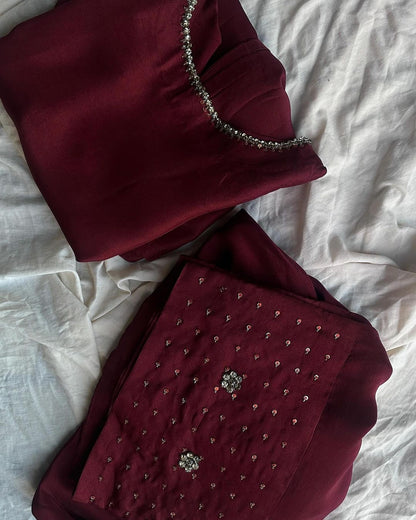 Summer wear handmade stitch dress- Marjan