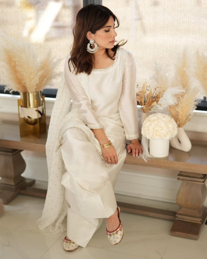Summer wear handmade stitch dress- Sehar