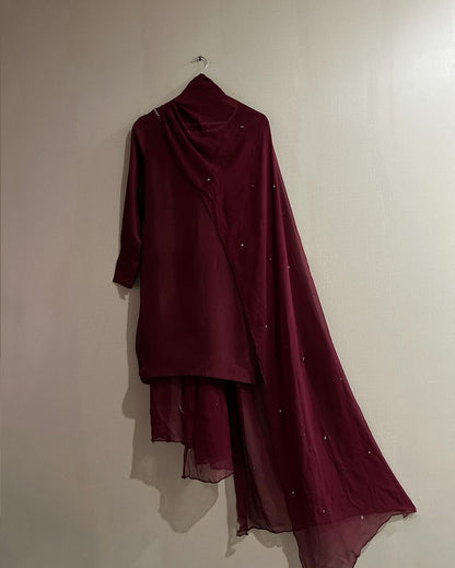Summer wear handmade stitch dress- Marjan