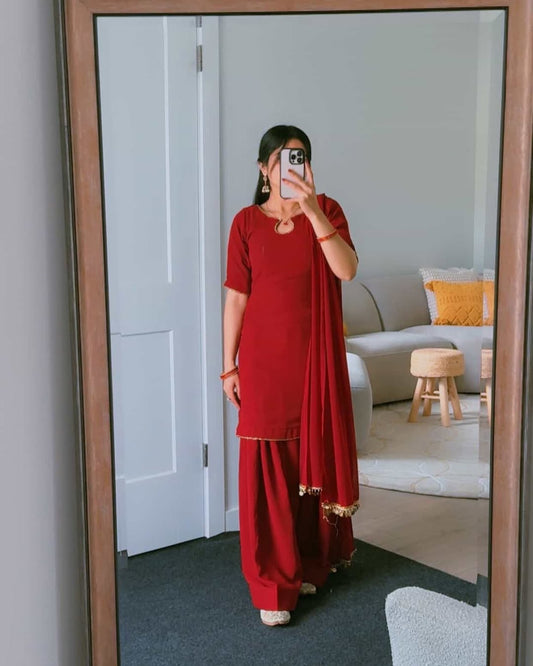 Summer wear handmade stitch dress-Gullbahar