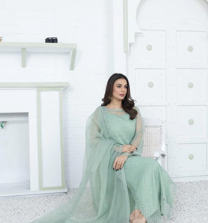 Summer wear handmade unstitch dress- Skimmy I