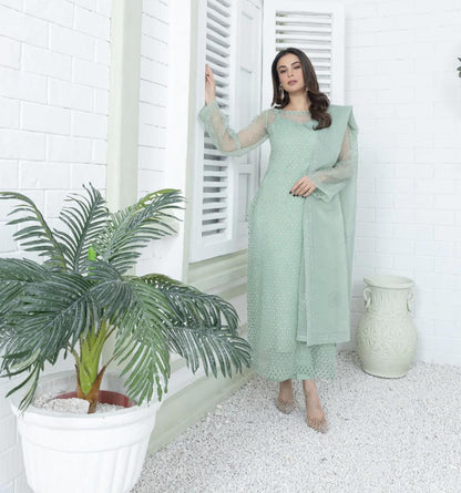 Summer wear handmade unstitch dress- Skimmy I