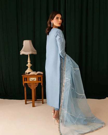 Summer wear handmade stitch dress- Akas